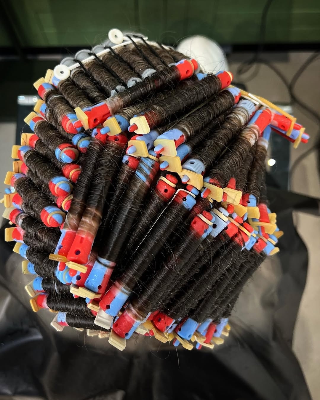 оризонтальная химзавивка — процесс