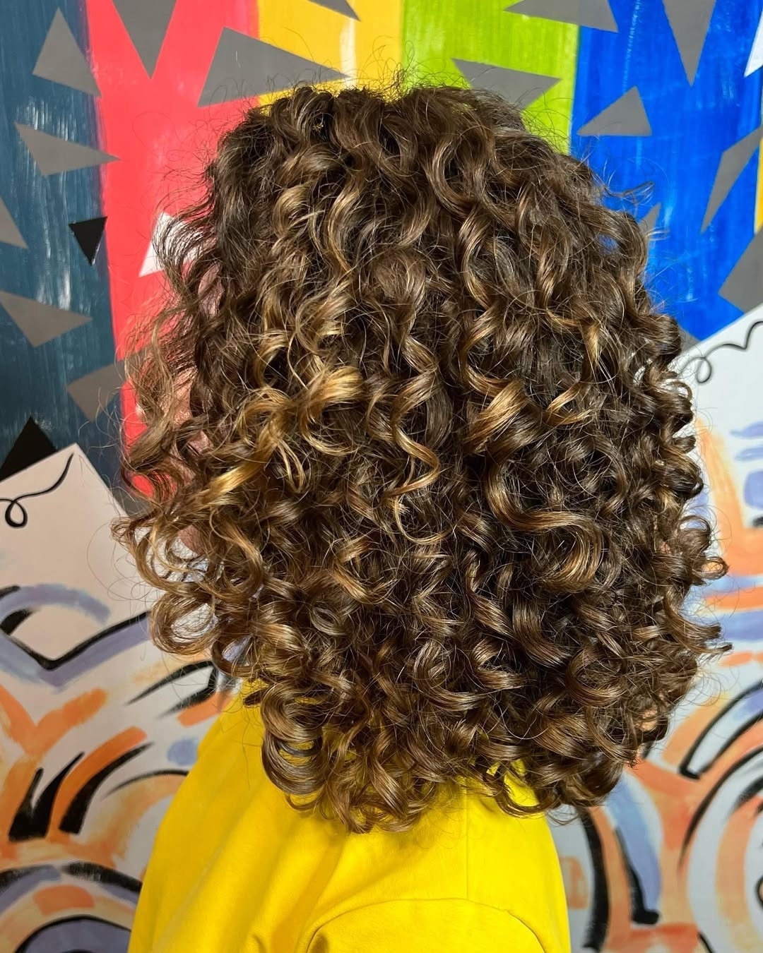 Вертикальная химзавивка — результат