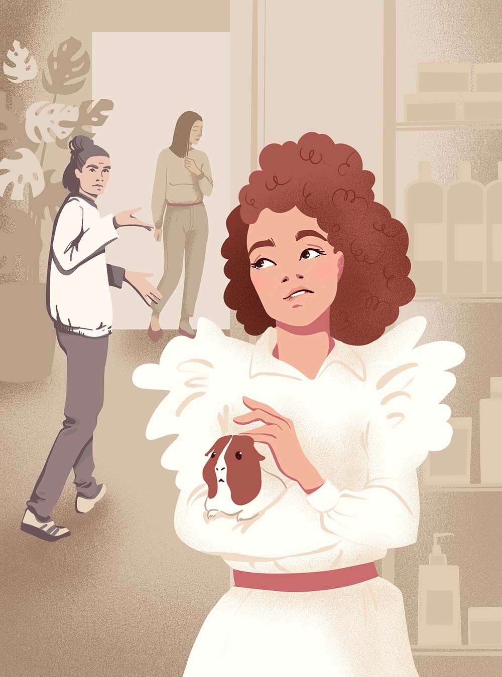 Вера встречает разлучницу