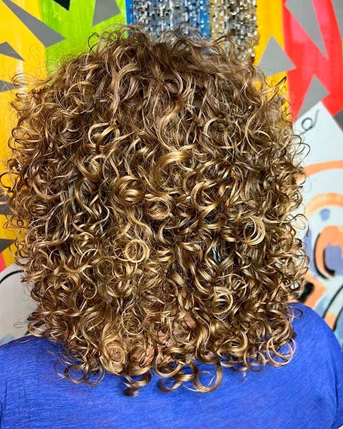 Биозавивка — фото после от стилиста Анастасии Наренковой