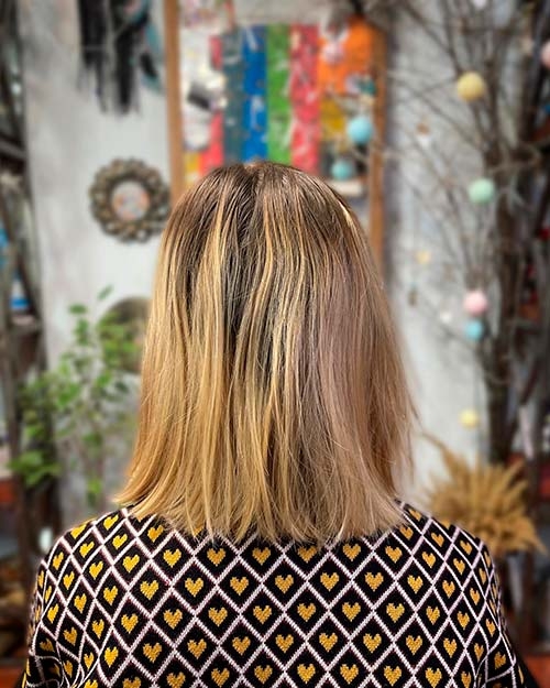 Карвинг — фото до от стилиста Анастасии Наренковой