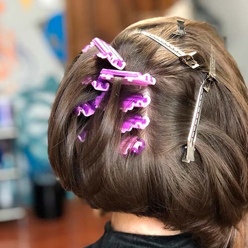 Локальная техника химической завивки