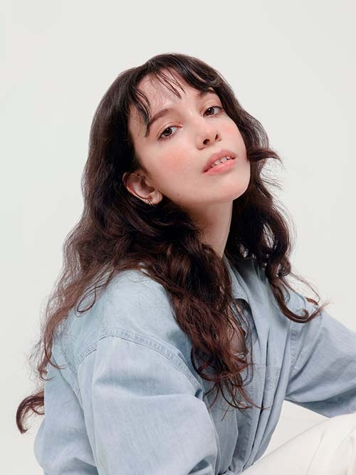 Челка без стрижки