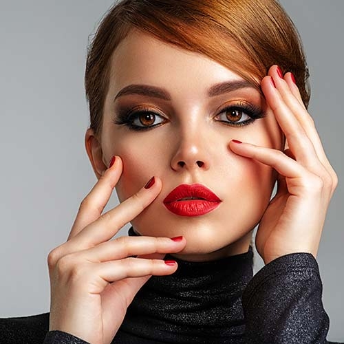 Стильная челка без стрижки