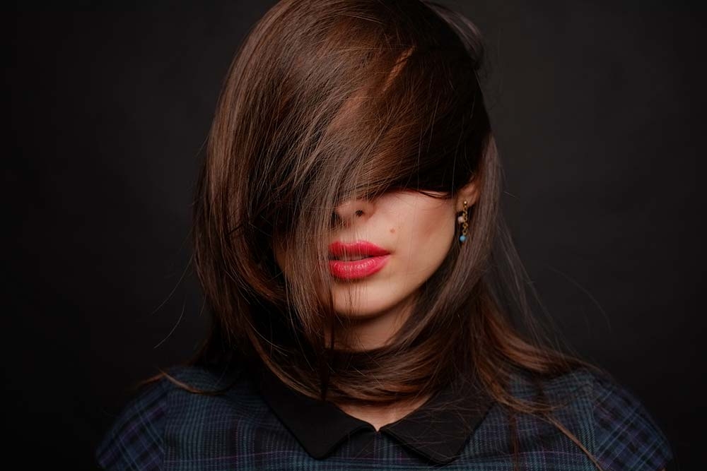 Нарощенная челка