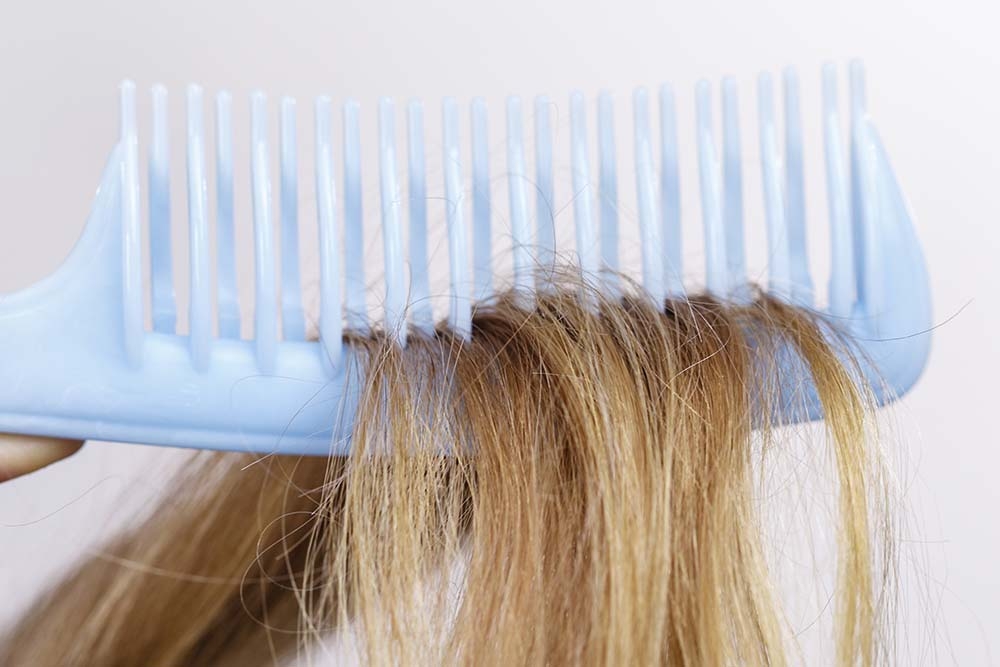 Качество волос после частого мелирования