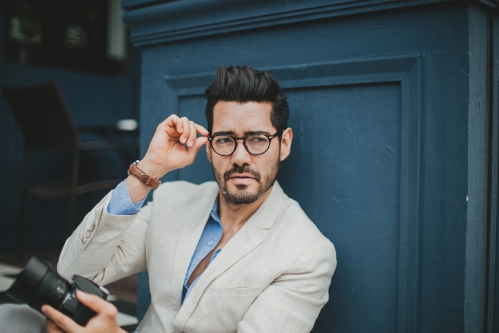 Мужская стрижка для овального лица