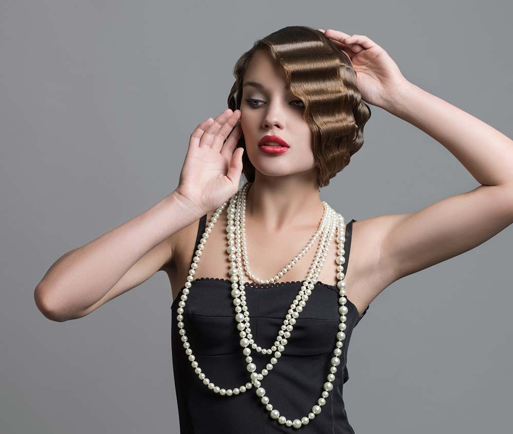 Винтажный пучок с марсельской волной