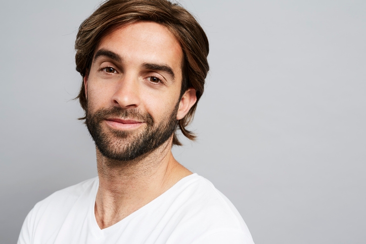 Пример прически с треугольным лицом