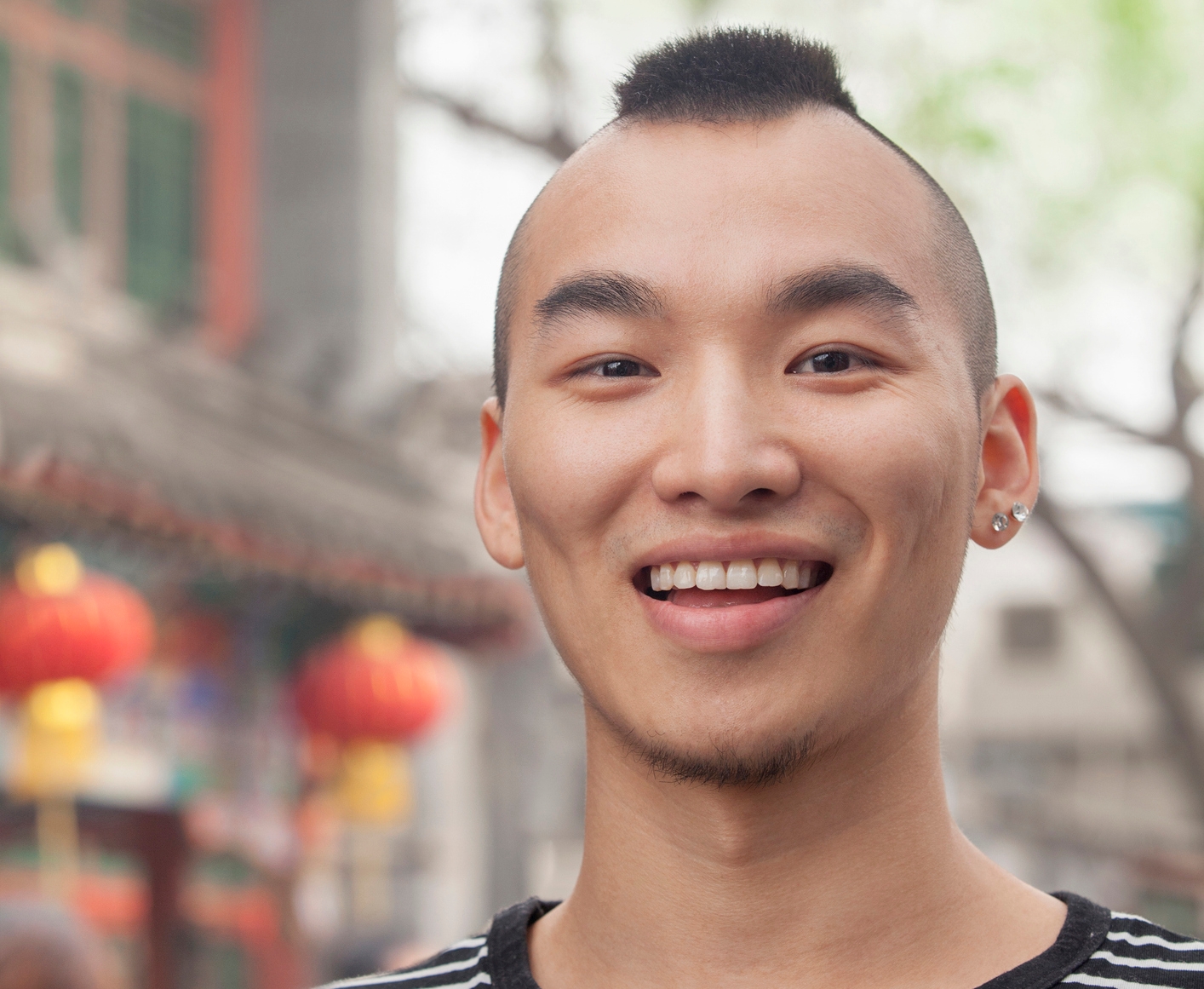 Стрижка Faux hawk