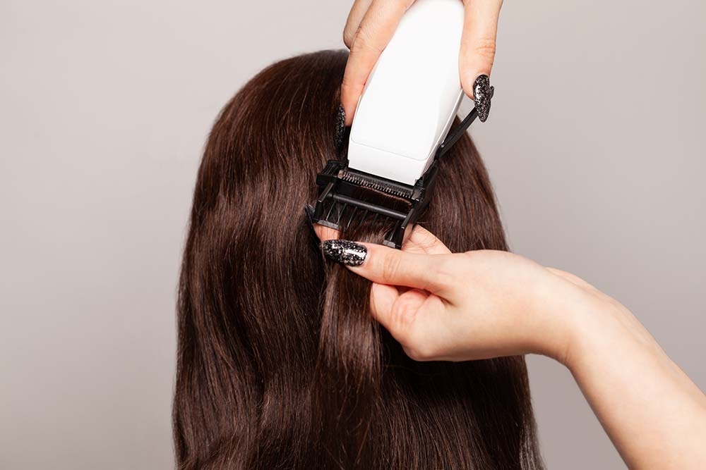 Зонирование прядей