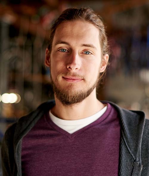 Мужское овальное лицо