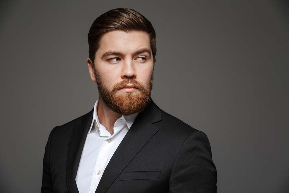 Мужская стрижка канадка и борода