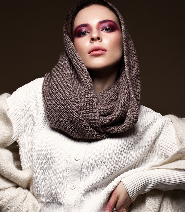 Головные уборы, щадящие укладку, — объемные шапки