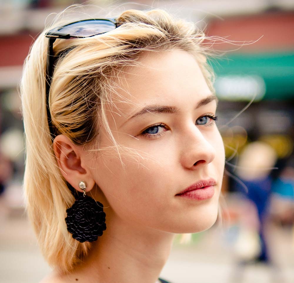 Волосы до плеч