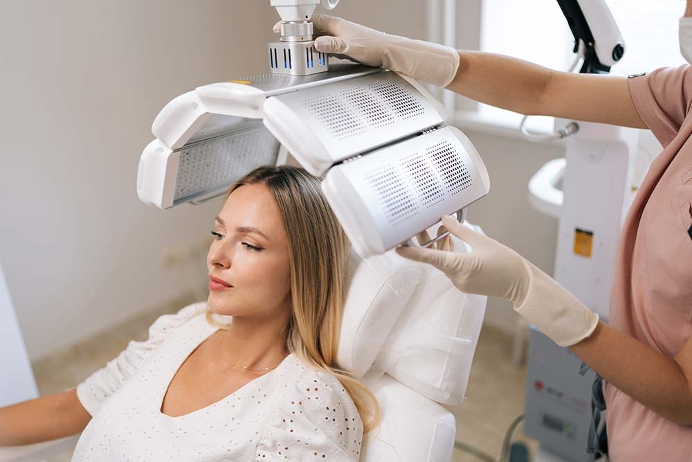 Лазерная терапия кожи головы