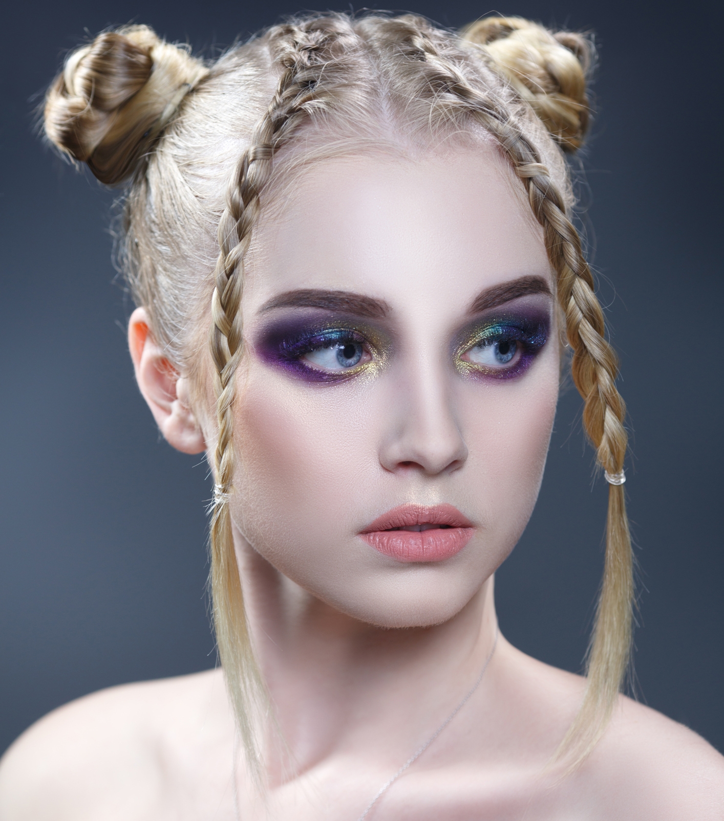 Объемный пучок на основе накладных кос