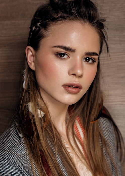 Прическа в стиле бохо