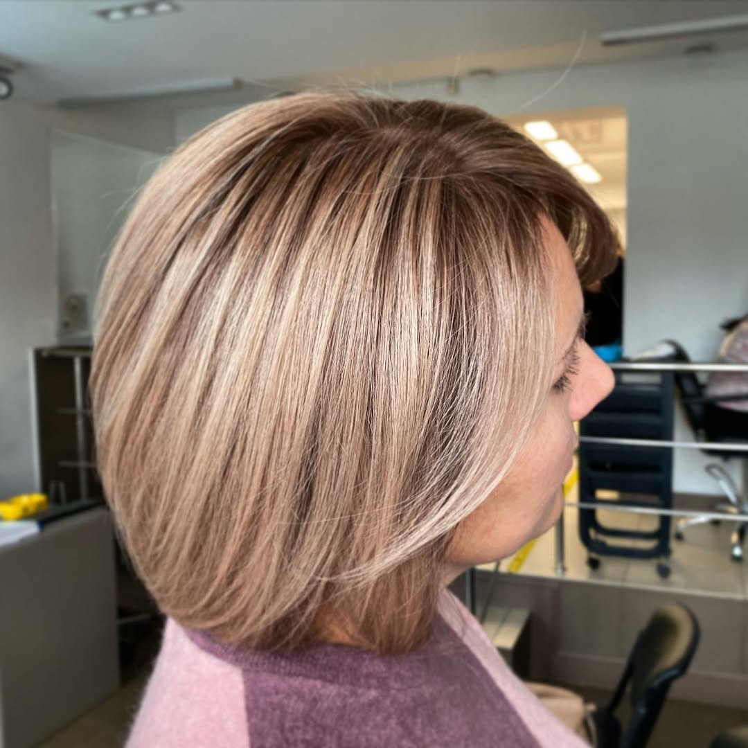 Окрашивание в цвет светлый мокка