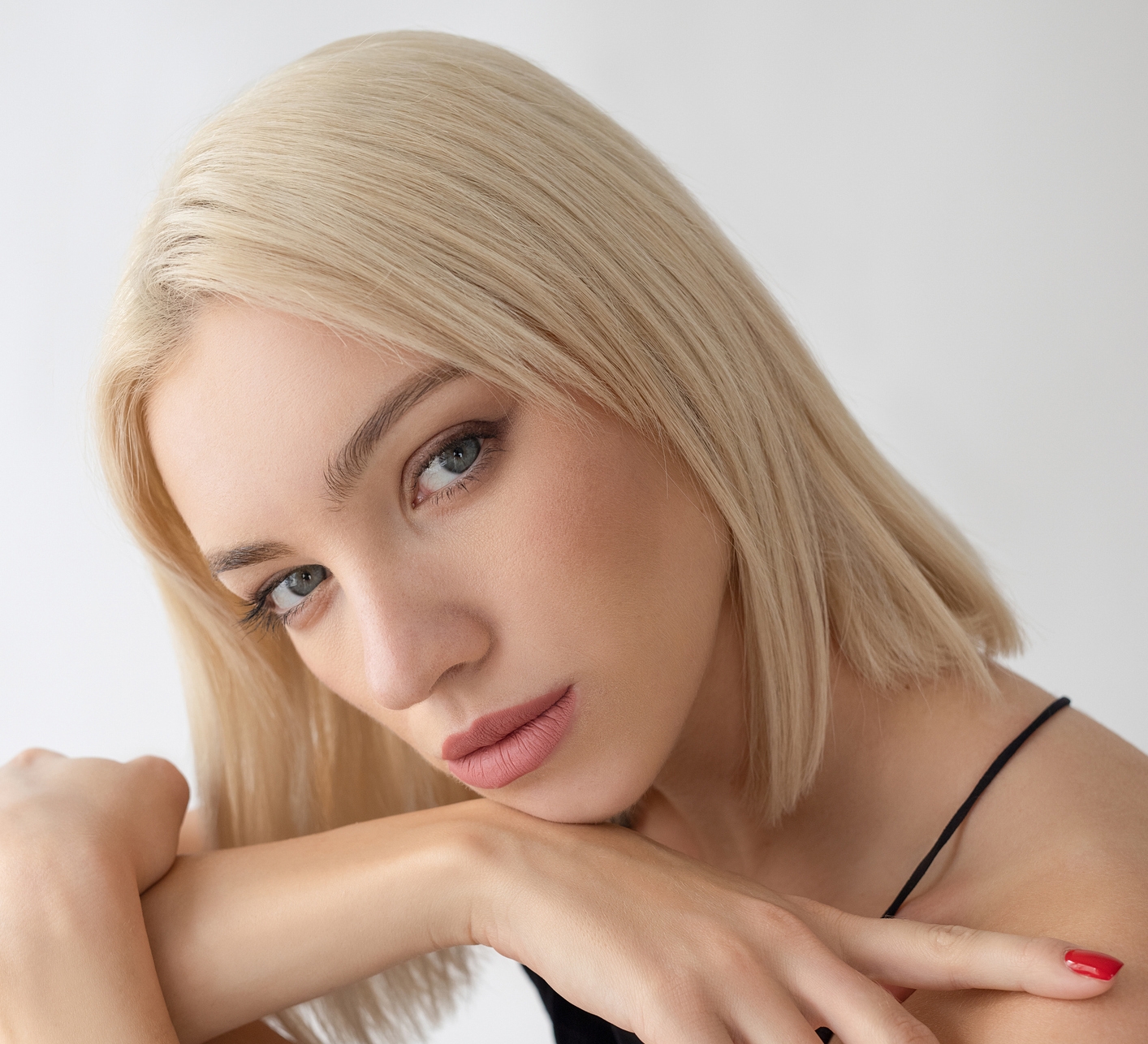 Окрашивание волос в цвет ванильного мороженого