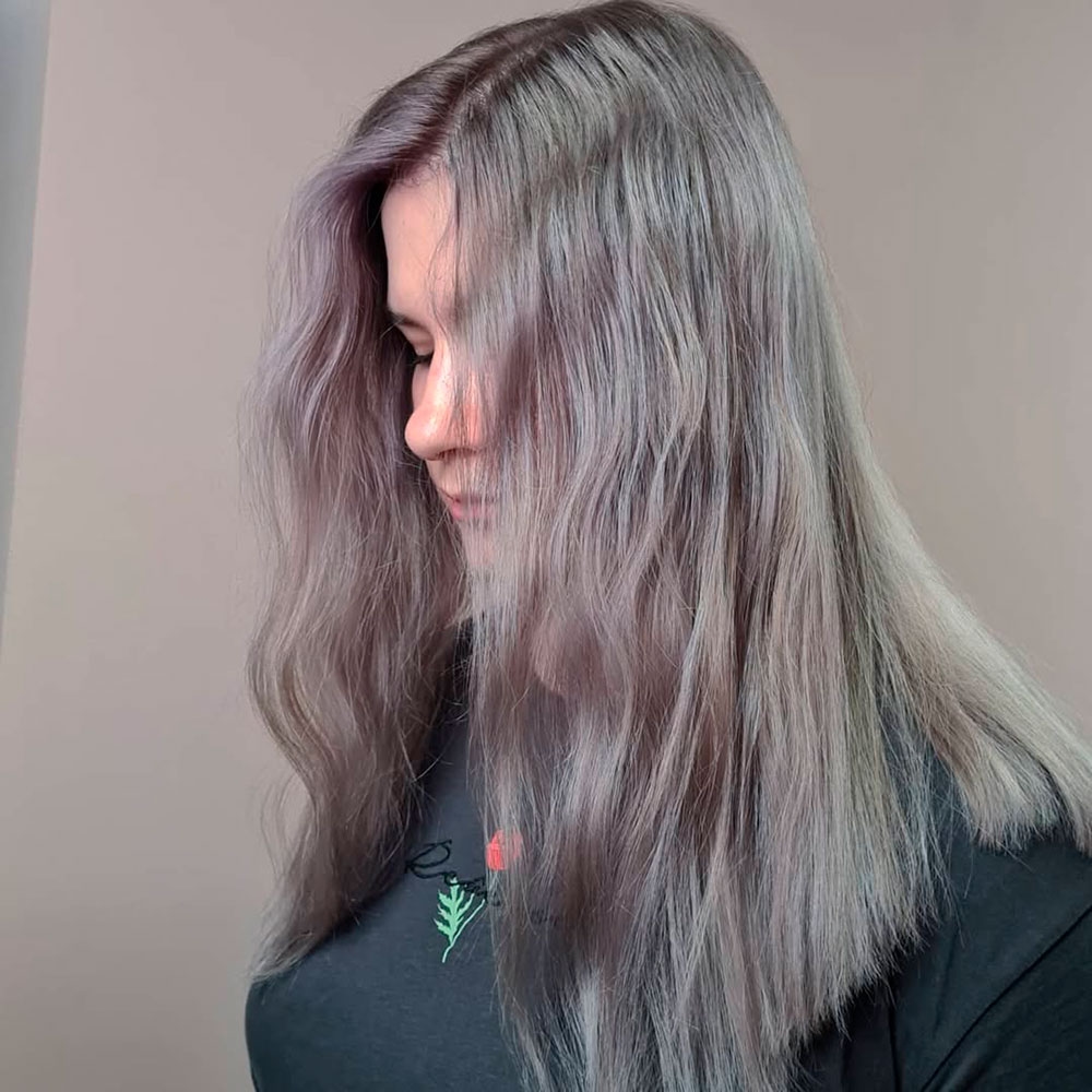 Выход в холодный блонд на красителях Matrix Color Sync