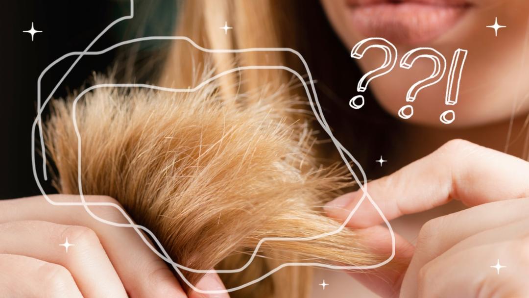 Как восстановить сожженные волосы