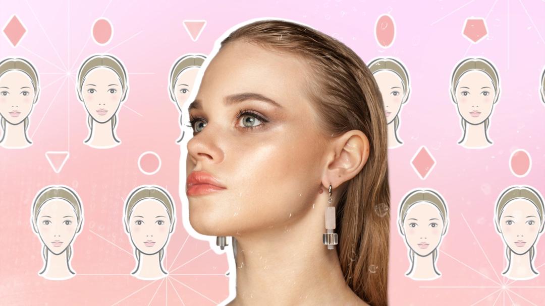 Определяем  геометрию лица