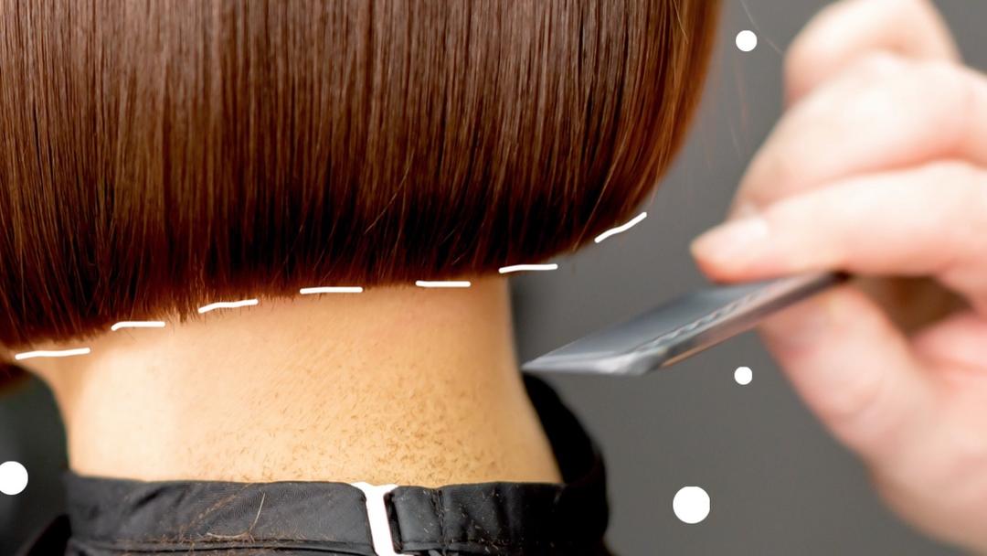 Короткое каре без челки