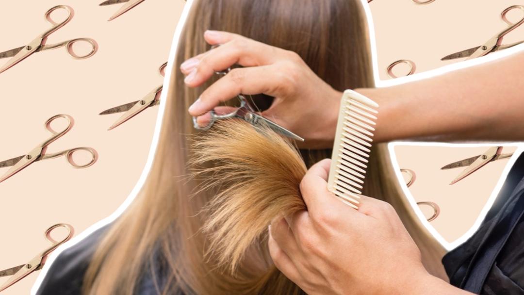 Филировка волос