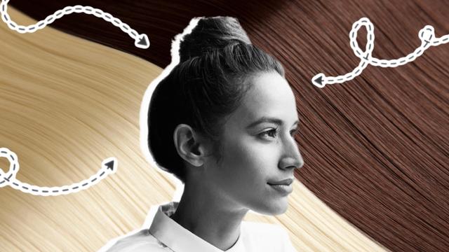 Пучок на короткие волосы