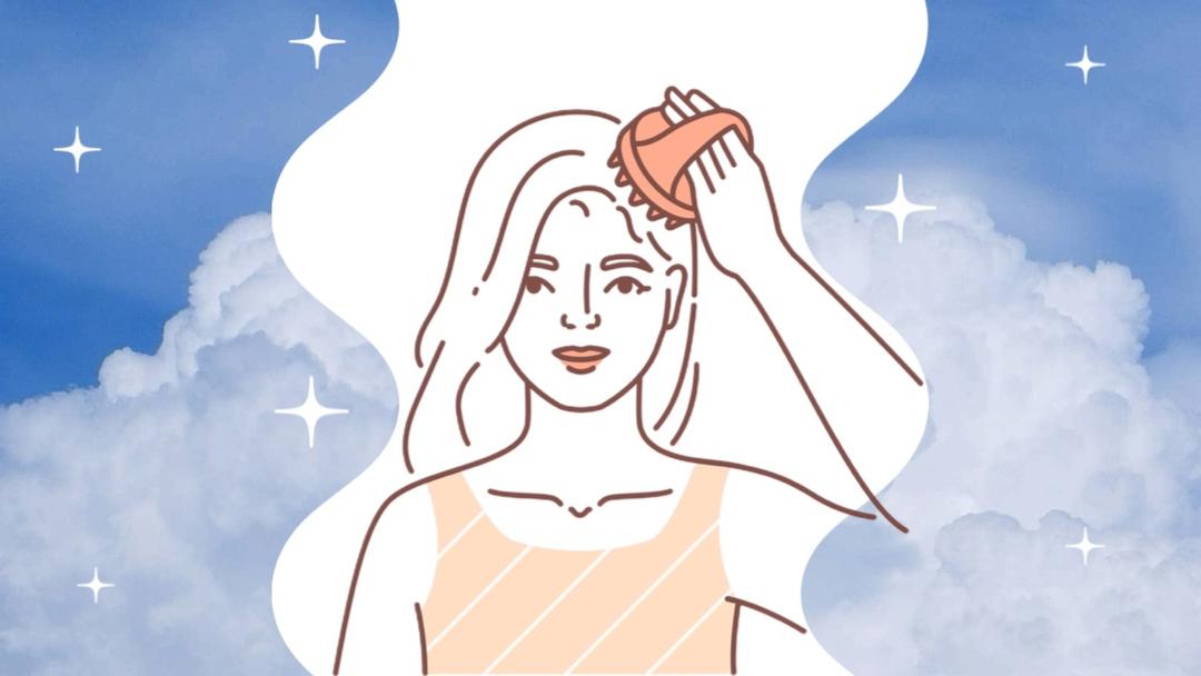 Массаж головы