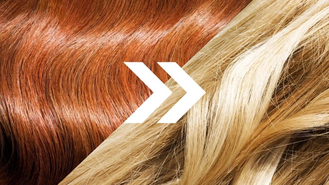 Как выйти из рыжего в блонд 1