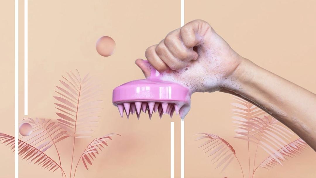 Массаж головы для роста волос