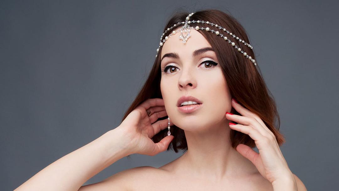 Свадебные прически на каре