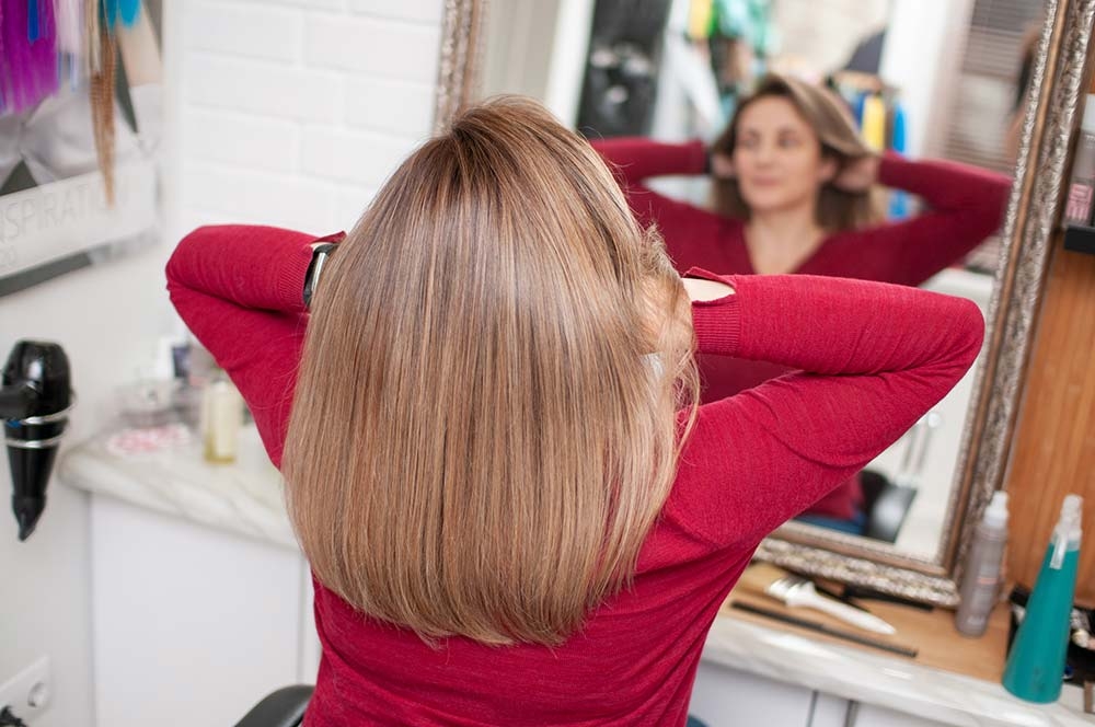 Прикорневая химия в салоне