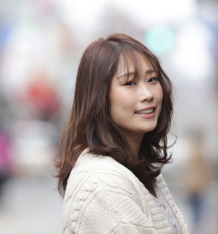 Японская прическа на средние волосы