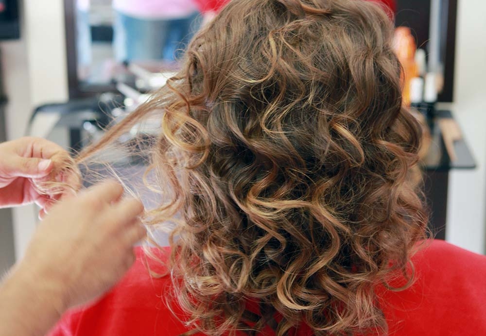 Волосы при нейтральной завивке