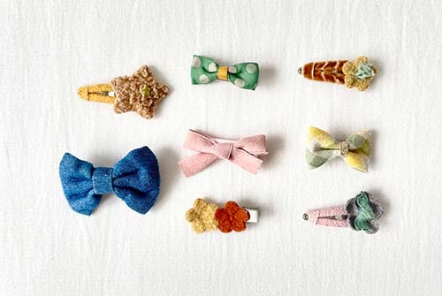 Заколки-бантики