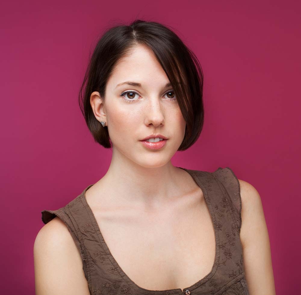 Асимметричный пробор на каре