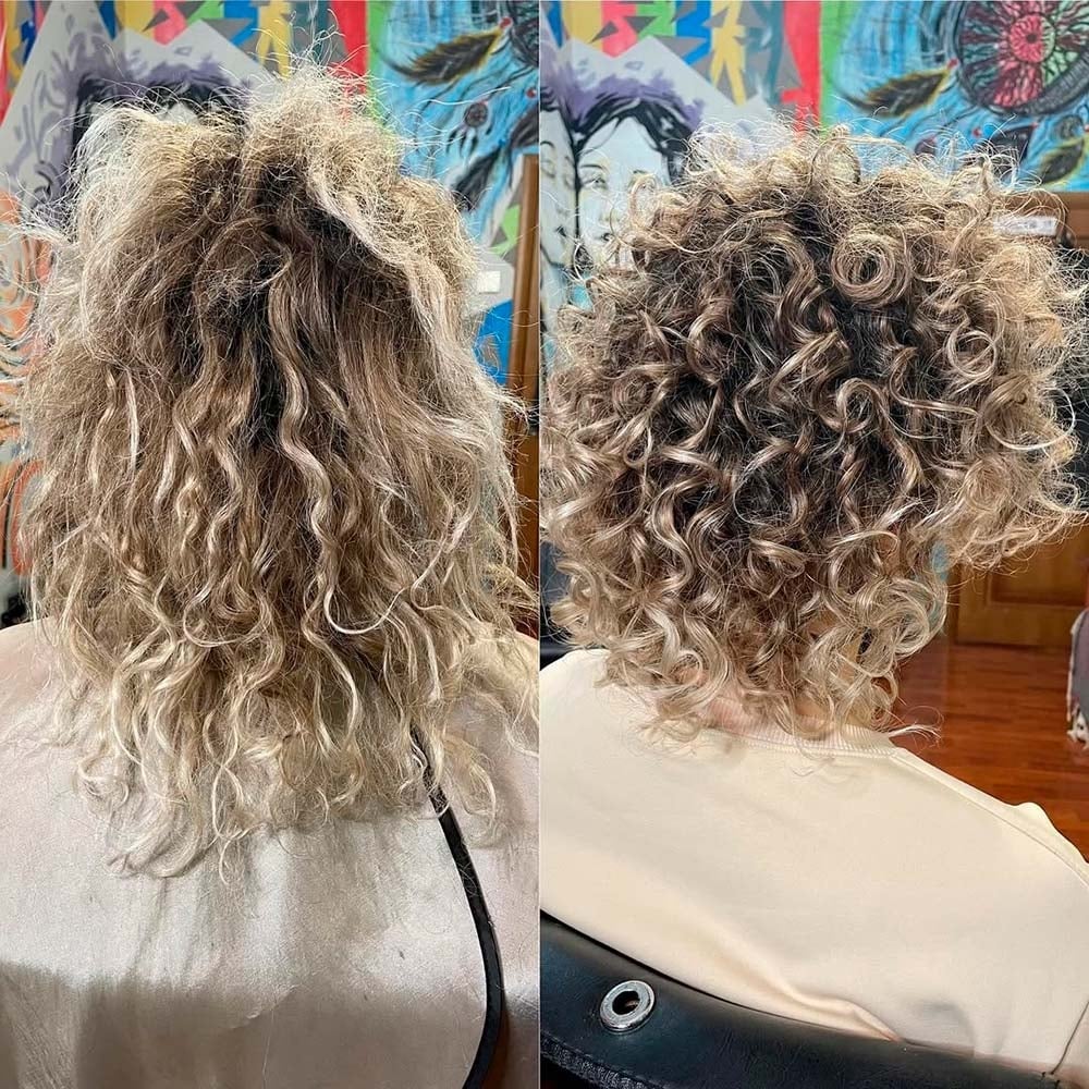 Кудрявые волосы