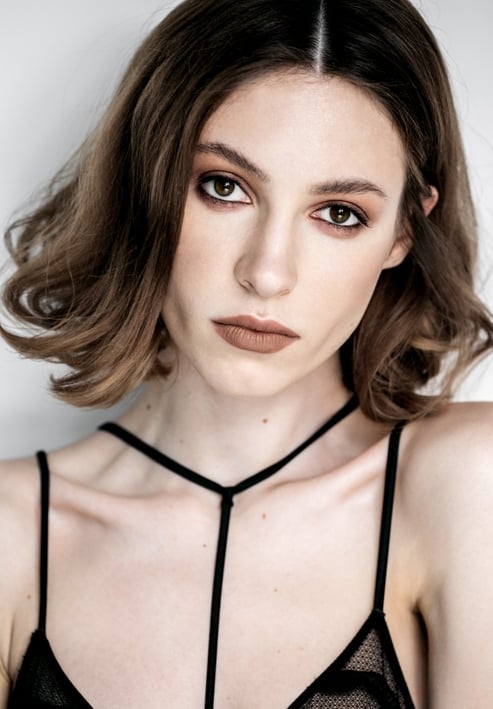 Аккуратная укладка для средней длины