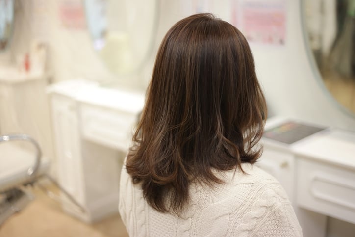 Повседневная укладка волос средней длины