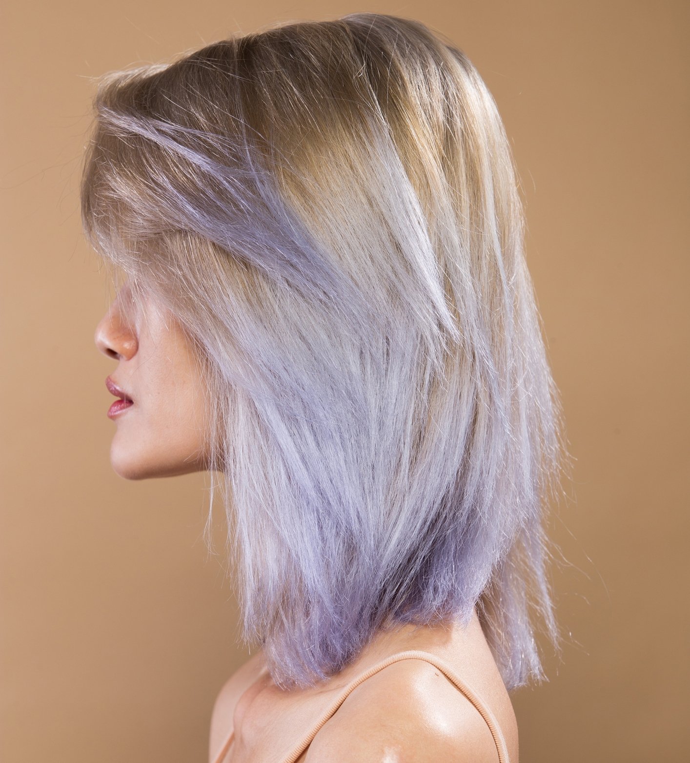 Стильная укладка каскада