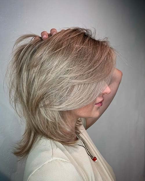 Пример работы стилиста — сложное окрашивание в технике мелирования