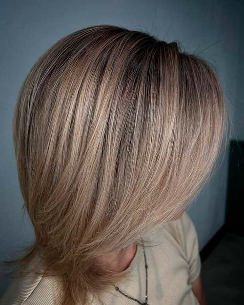 Пример сложного мелирования в движении