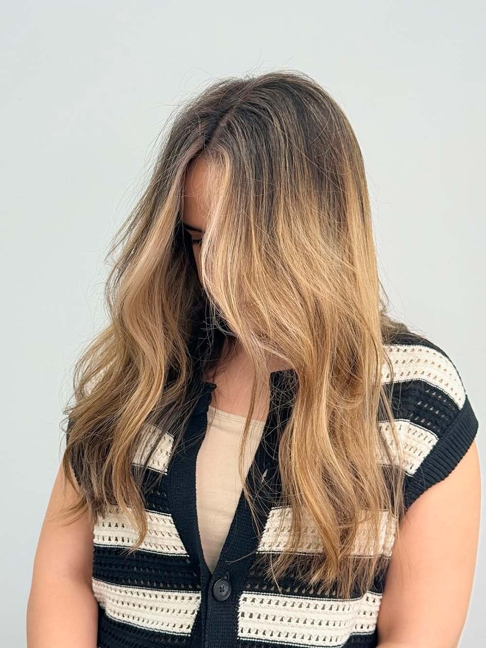 Визуальные эффекты современных техник окрашивания от Самвела Арутюняна