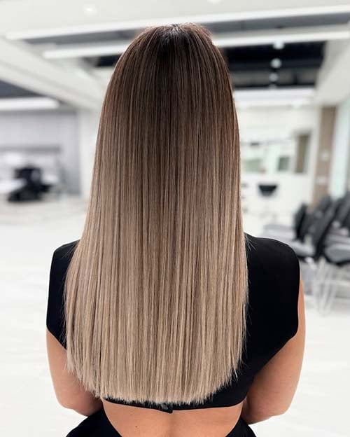 Пример тонирования после сложного окрашивания