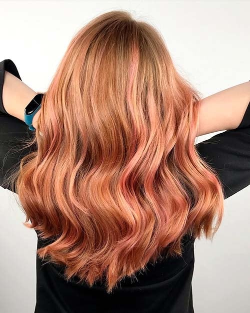 Пример яркого тонирования после сложного окрашивания