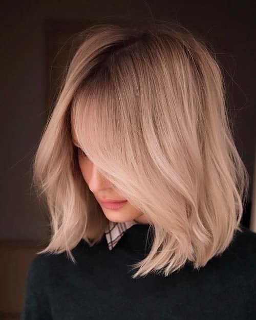 Пастельный пример тонирования волос после осветления