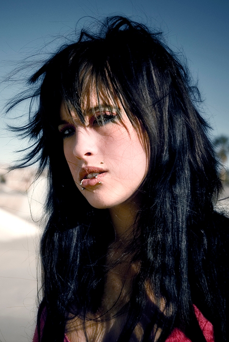 Стрижка wolf cut — волчица